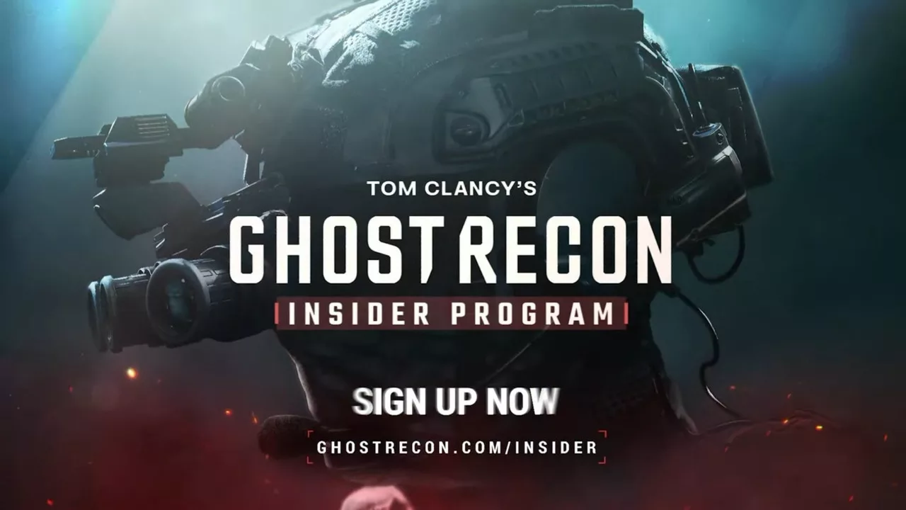 Ubisoft Ghost Recon Insider Programını Resmen Duyurdu Ubisoft Ghost Recon Insider Programını Resmen Duyurdu