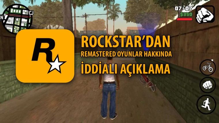 Rockstar Games patronu, remastered oyunlar hakkında konuştu Rockstar Games patronu, remastered oyunlar hakkında konuştu