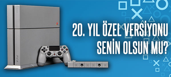 PlayStation 20. Yıl Özel Versiyonu Kazanın PlayStation 20. Yıl Özel Versiyonu Kazanın