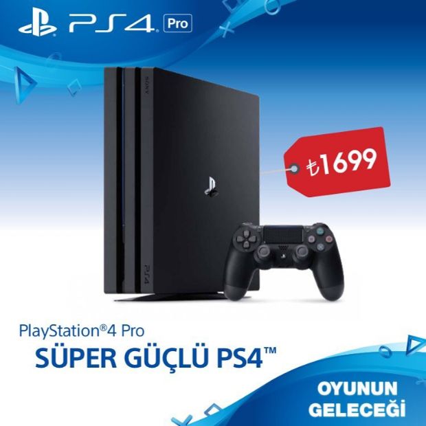 PlayStation 4 Pro'nun fiyatı belli oldu PlayStation 4 Pro'nun fiyatı belli oldu