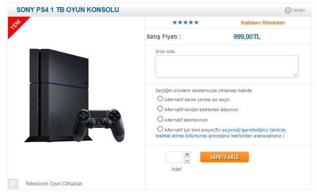 Bim'den sonra Migros da Playstation 4 satıyor Bim'den sonra Migros da Playstation 4 satıyor