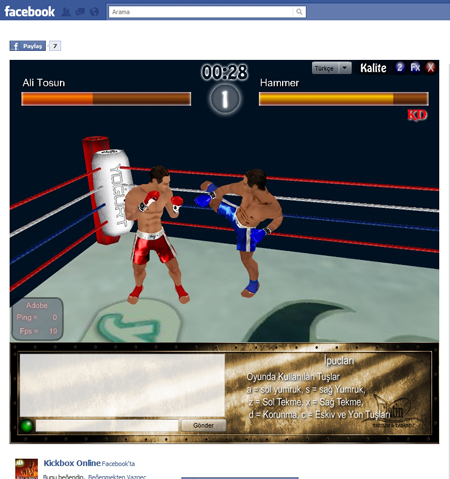 Yeni bir Türk oyunu, Kickbox Online - 1 Yeni bir Türk oyunu, Kickbox Online - 1