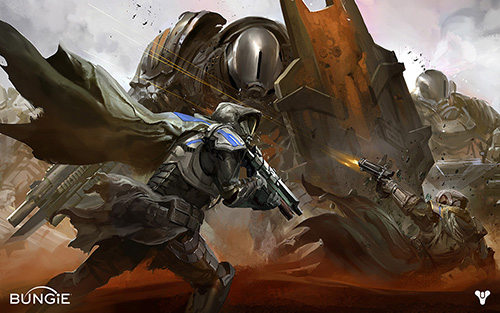 Destiny'de oklar PC'yi gösteriyor Destiny'de oklar PC'yi gösteriyor