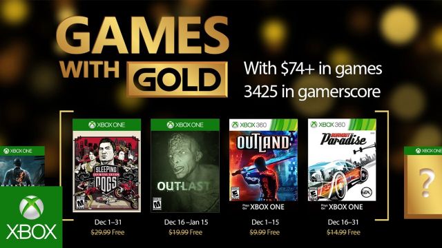 Xbox - Games with Gold Aralık ayında coşturuyor! Xbox - Games with Gold Aralık ayında coşturuyor!