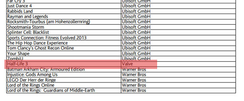 Gamescom Listesinde Half-Life 3! - 2 Gamescom Listesinde Half-Life 3! - 2