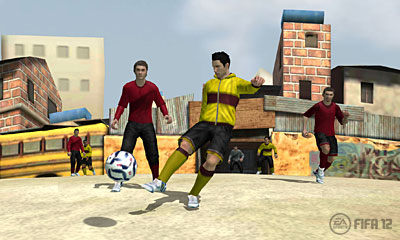3DS’teki FIFA 12 için dokunmatik ekran kontrolleri - 1 3DS’teki FIFA 12 için dokunmatik ekran kontrolleri - 1