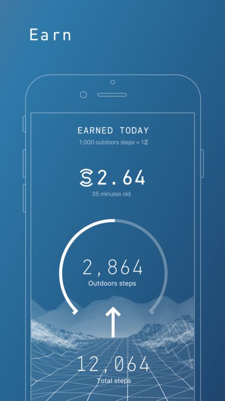 Yürüdükçe para kazandıran program Sweatcoin!