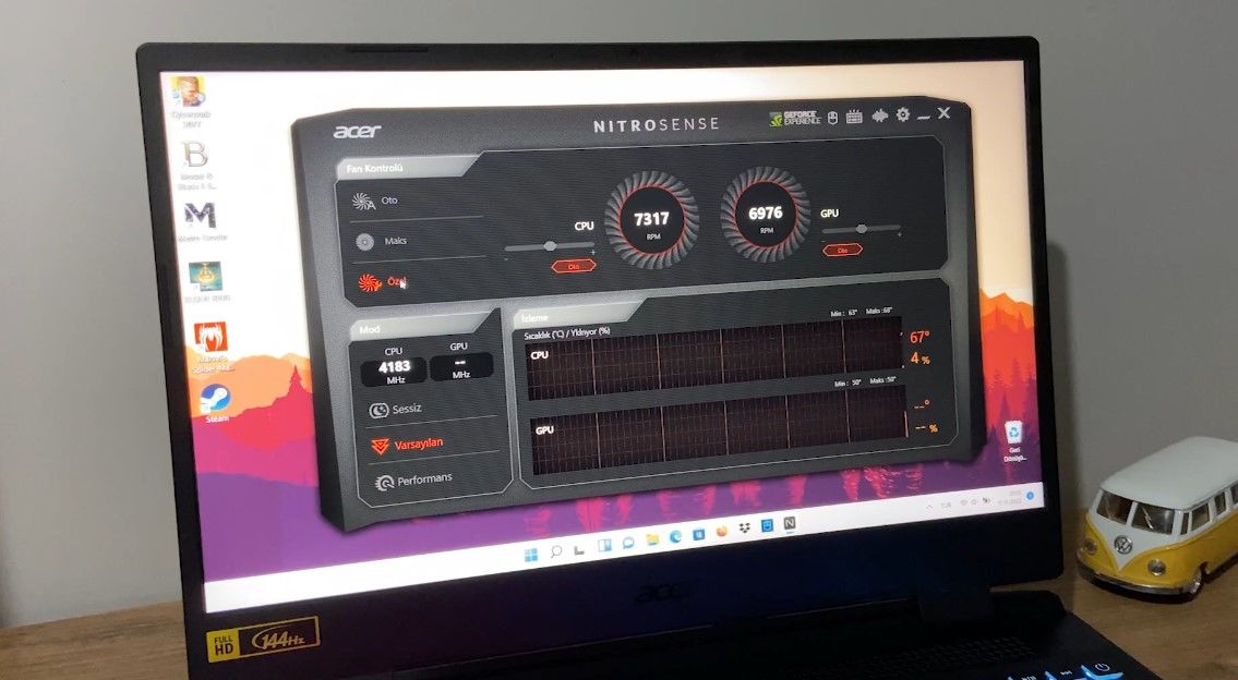 Acer Nitro 5 inceleme - 4 Acer Nitro 5 AN515-58-75RN inceleme