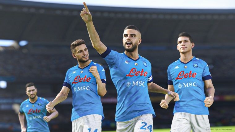 Konami İtalyan futbol kulübü Napoli ile anlaştı Konami İtalyan futbol kulübü Napoli ile anlaştı