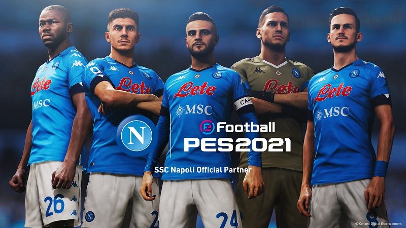 Konami İtalyan futbol kulübü Napoli ile anlaştı Konami İtalyan futbol kulübü Napoli ile anlaştı