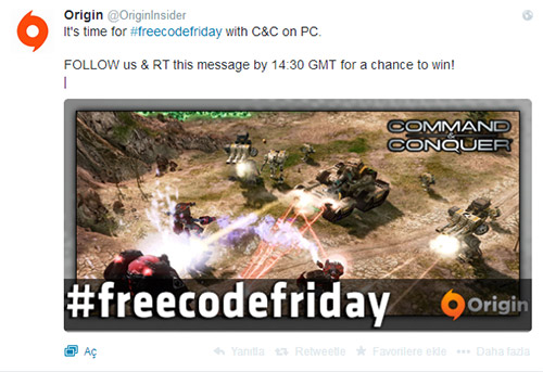 Command & Conquer kazanma fırsatını kaçırmayın Command & Conquer kazanma fırsatını kaçırmayın