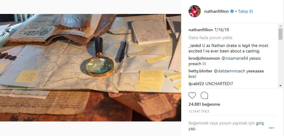 16 Temmuz'da Uncharted filmiyle ilgili önemli bir duyuru geliyor - 2 16 Temmuz'da Uncharted filmiyle ilgili önemli bir duyuru geliyor - 2
