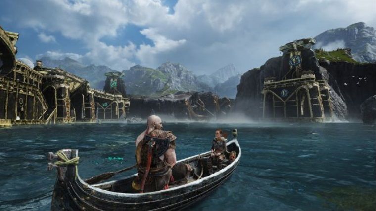 Kratos'un kayığında var olan detaylar ağzınızı açık bırakabilir Kratos'un kayığında var olan detaylar ağzınızı açık bırakabilir