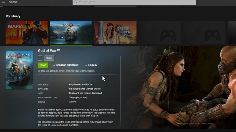 God of War PC versiyonu, Geforce Now veri tabanında tespit edildi God of War PC versiyonu, Geforce Now veri tabanında tespit edildi