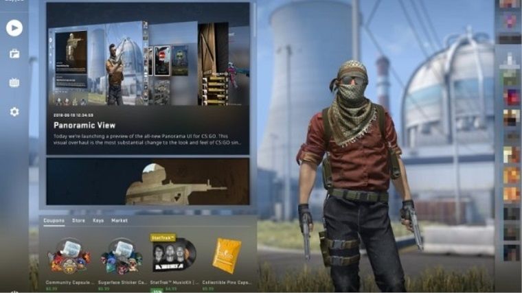 Counter Strike: GO'nun arayüzünde büyük bir değişiklik yaşandı Counter Strike: GO'nun arayüzünde büyük bir değişiklik yaşandı