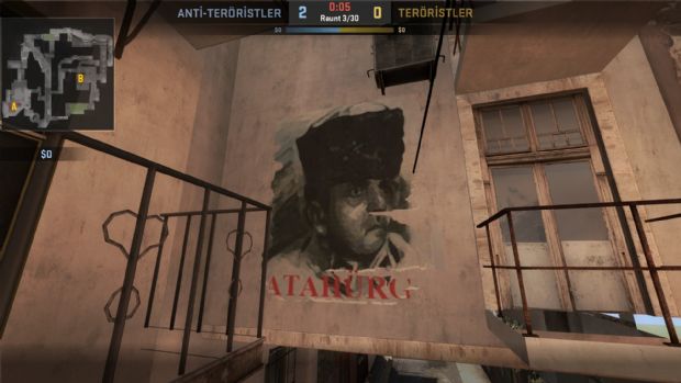 Counter-Strike: Global Offensive'den Türklere hakaret dolu harita - 1 Counter-Strike: Global Offensive'den Türklere hakaret dolu harita - 1