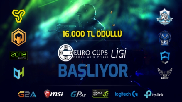Euro Cups CS:GO Ligi başlıyor! Euro Cups CS:GO Ligi başlıyor!