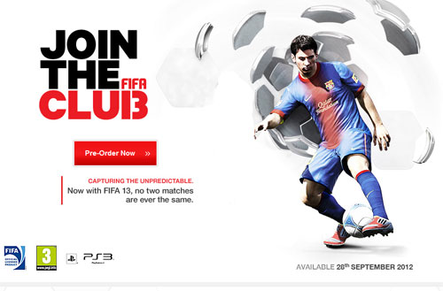 FIFA 13 geliyor! FIFA 13 geliyor!