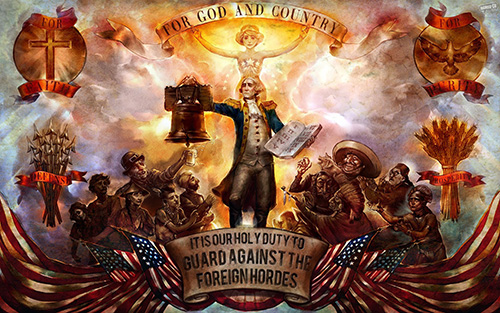 Amerika'nın kurtuluşu Bioshock Infinite'ten oldu Amerika'nın kurtuluşu Bioshock Infinite'ten oldu