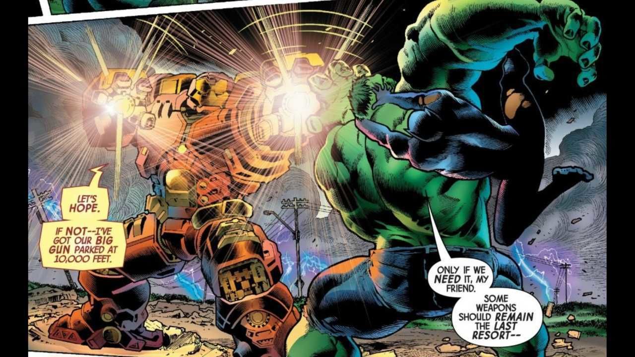 Marvel çizerleri, bu kez yeni Hulkbuster zırhını gösterdi! Marvel çizerleri, bu kez yeni Hulkbuster zırhını gösterdi!