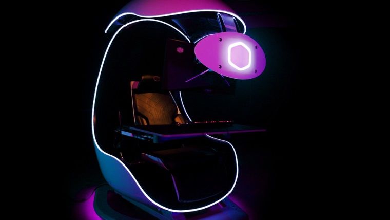 Cooler Master'ın yeni yumurta oyuncu koltuğu ile tanışın Cooler Master'ın yeni yumurta oyuncu koltuğu ile tanışın