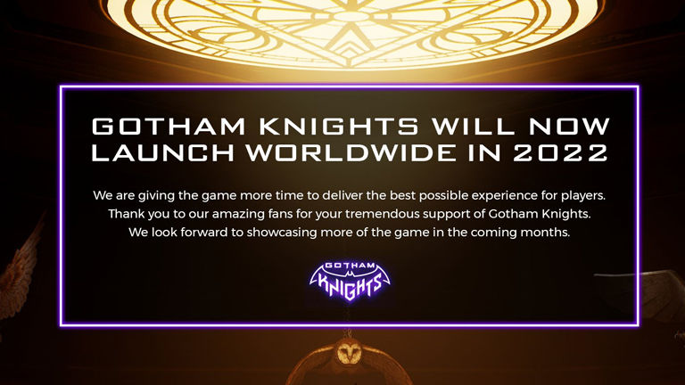 Gotham Knights çıkış tarihi 2022'ye ertelendi Gotham Knights çıkış tarihi 2022'ye ertelendi
