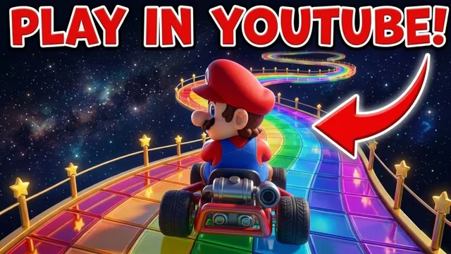 YouTube Üzerinde Mario Kart Oynamak Artık Gerçekten Mümkün