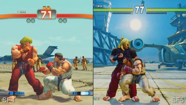 Street Fighter 4 ve 5'i aynı anda oynadılar Street Fighter 4 ve 5'i aynı anda oynadılar