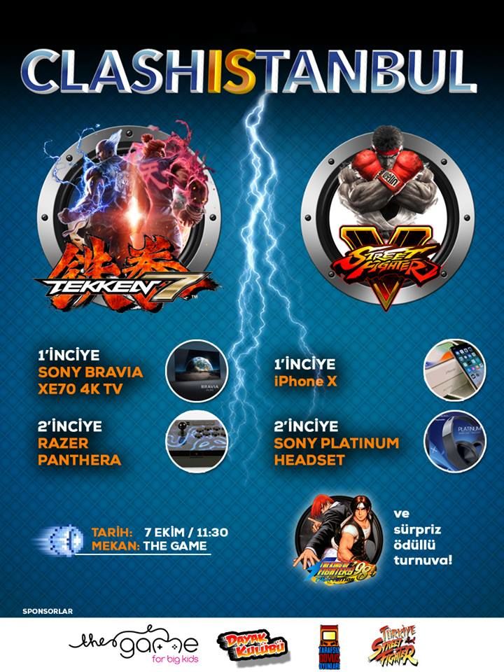 Street Fighter ve Tekken'in en iyileri 7 Ekim'de buluşuyor Street Fighter ve Tekken'in en iyileri 7 Ekim'de buluşuyor