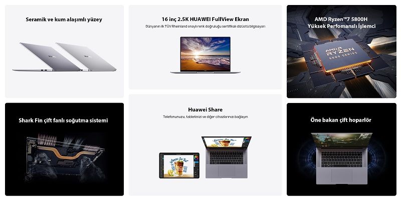 Huawei MateBook 16 ön satışa çıktı - 1 Huawei MateBook 16 ön satışa çıktı - 1