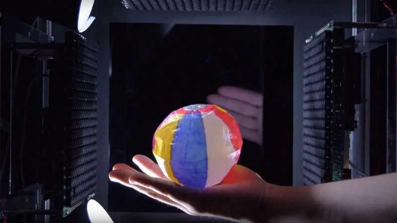 Artık 3D Hologramlara Dokunmak Mümkün Artık 3D Hologramlara Dokunmak Mümkün