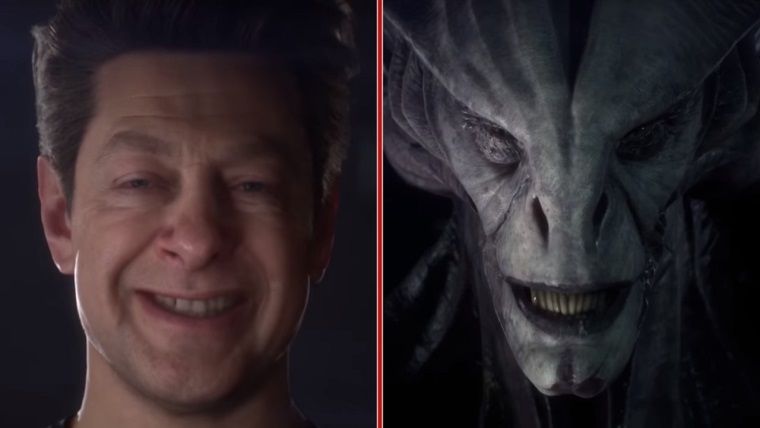 Unreal Engine'in videosunda Andy Serkis'i uzaylı olarak görün Unreal Engine'in videosunda Andy Serkis'i uzaylı olarak görün