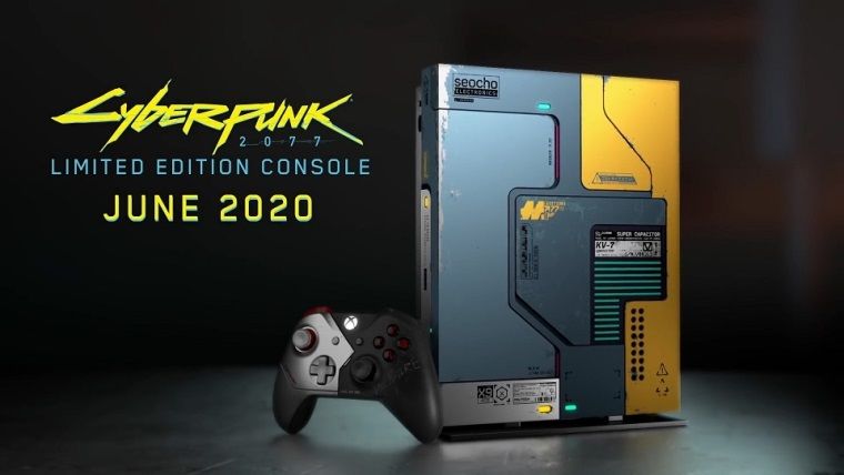 Cyberpunk 2077 temalı Xbox One X şahane gözüküyor Cyberpunk 2077 temalı Xbox One X şahane gözüküyor