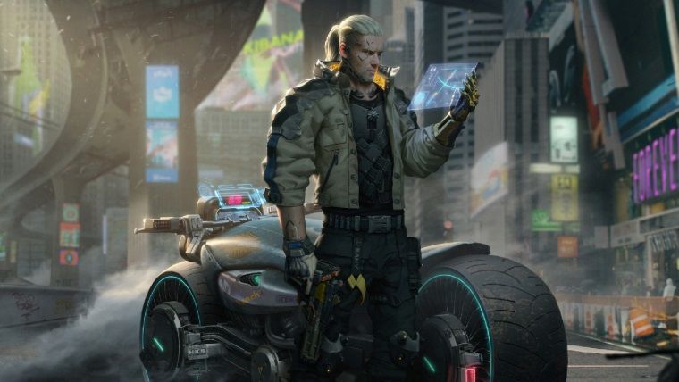 Witcher 3'ün ünlü kılıcı Aerondight Cyberpunk 2077'de görüldü Witcher 3'ün ünlü kılıcı Aerondight Cyberpunk 2077'de görüldü