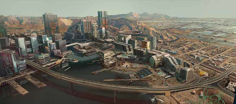 Cyberpunk 2077 haritası büyülüyor - 2 Cyberpunk 2077 haritası büyülüyor