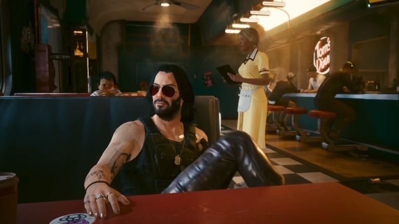 Keanu Reeves Cyberpunk 2077 İçin Biletini Aldı Keanu Reeves Cyberpunk 2077 İçin Biletini Aldı