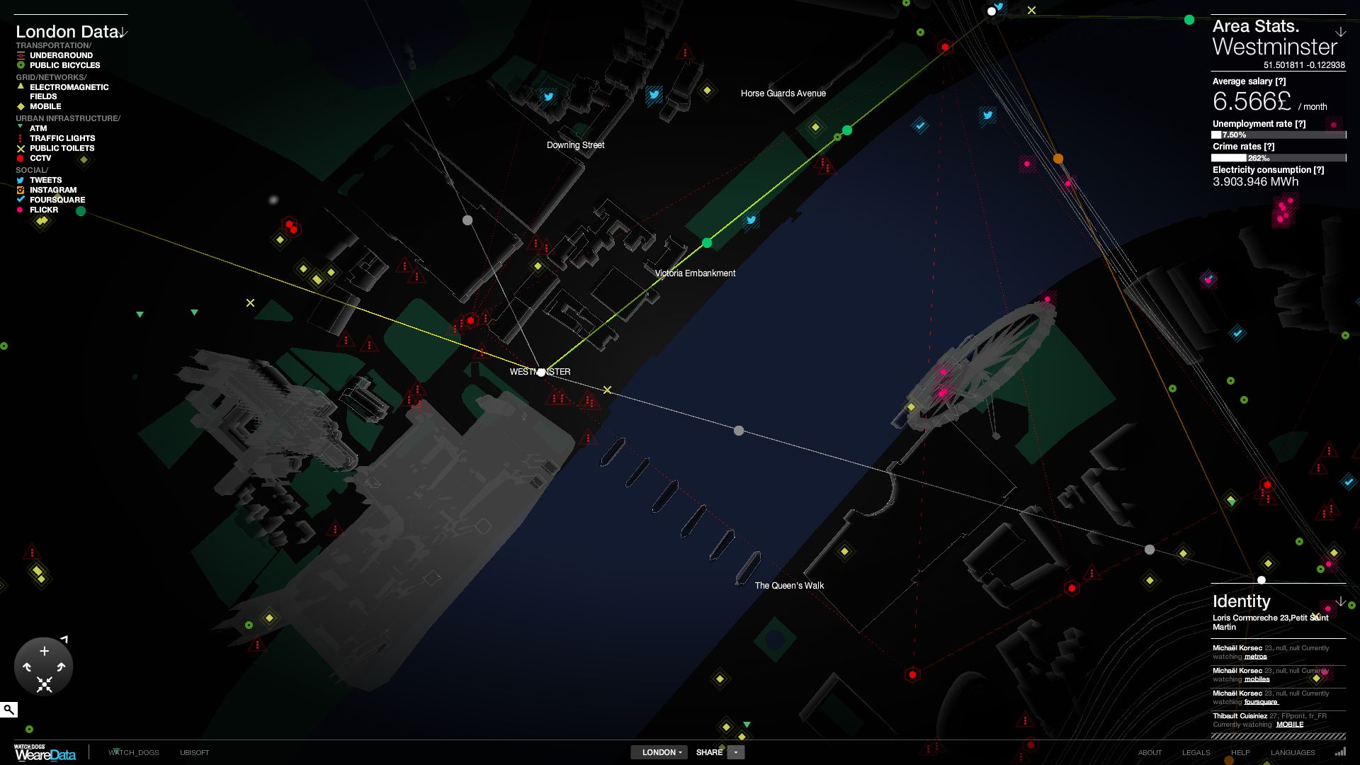 Ubisoft Watch_Dogs WEAREDATA'yı duyurdu! Ubisoft Watch_Dogs WEAREDATA'yı duyurdu!