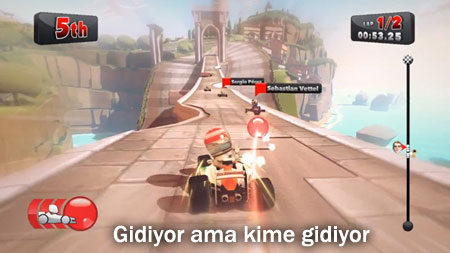 F1 Race Stars'la gerçek hayata geçiş (PS3 İnceleme) - 5 F1 Race Stars'la gerçek hayata geçiş (PS3 İnceleme) - 5