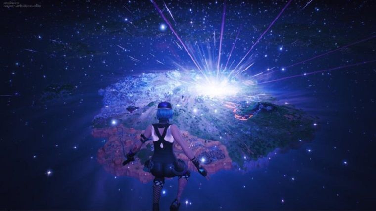 Fortnite'ı kara delik yuttu, gizemli bekleyiş başladı Fortnite'ı kara delik yuttu, gizemli bekleyiş başladı