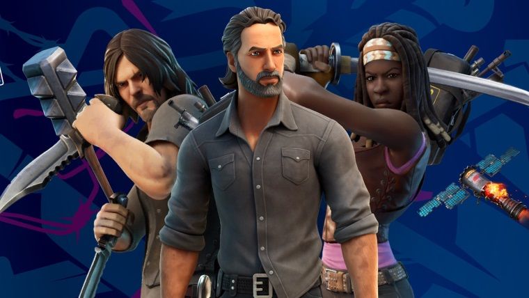 Rick Grimes Fortnite evrenine geçiş yaptı Rick Grimes Fortnite evrenine geçiş yaptı