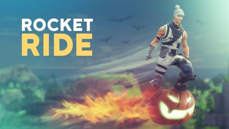 Fortnite'ta roketin üstünde yolculuk ederken birinci oldu Fortnite'ta roketin üstünde yolculuk ederken birinci oldu