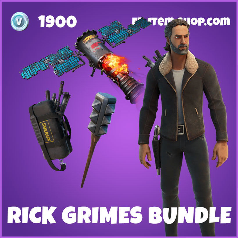 Rick Grimes Fortnite evrenine geçiş yaptı Rick Grimes Fornite