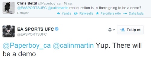 EA Sports UFC'nin demosu geliyor! - 1 EA Sports UFC'nin demosu geliyor! - 1