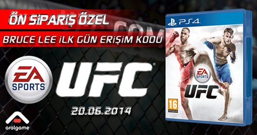 EA Sports UFC, Aral'da ön siparişe sunuldu! EA Sports UFC, Aral'da ön siparişe sunuldu!
