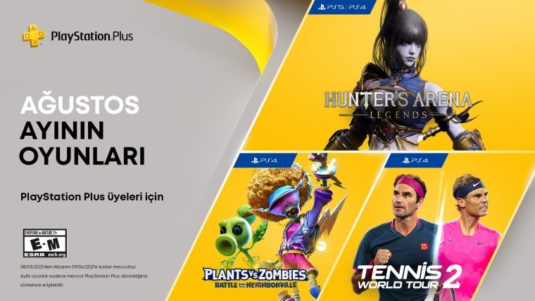 PlayStation Plus ağustos oyunları resmi olarak açıklandı PlayStation Plus ağustos oyunları resmi olarak açıklandı