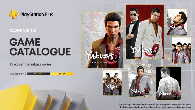 PS Plus aboneliğine 8 Yakuza oyunu daha ekleniyor PS Plus aboneliğine 8 Yakuza oyunu daha ekleniyor