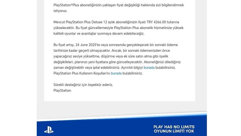PlayStation Plus Fiyatlarına Zam Geliyor PlayStation Plus Fiyatlarına Zam Geliyor