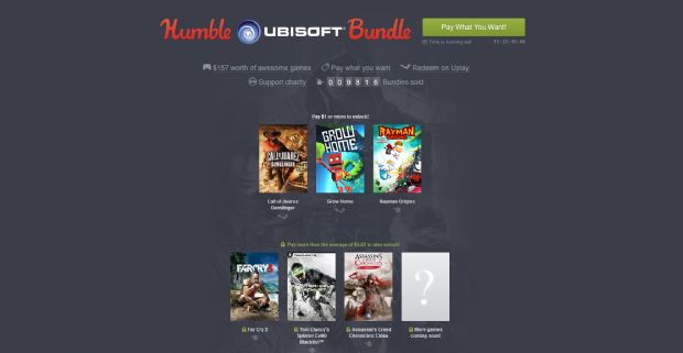Humble Bundle'ın bu haftaki konuğu: Ubisoft Humble Bundle'ın bu haftaki konuğu: Ubisoft