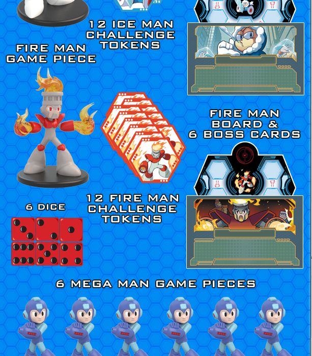 Mega Man'in masa oyunu geliyor! Mega Man'in masa oyunu geliyor!