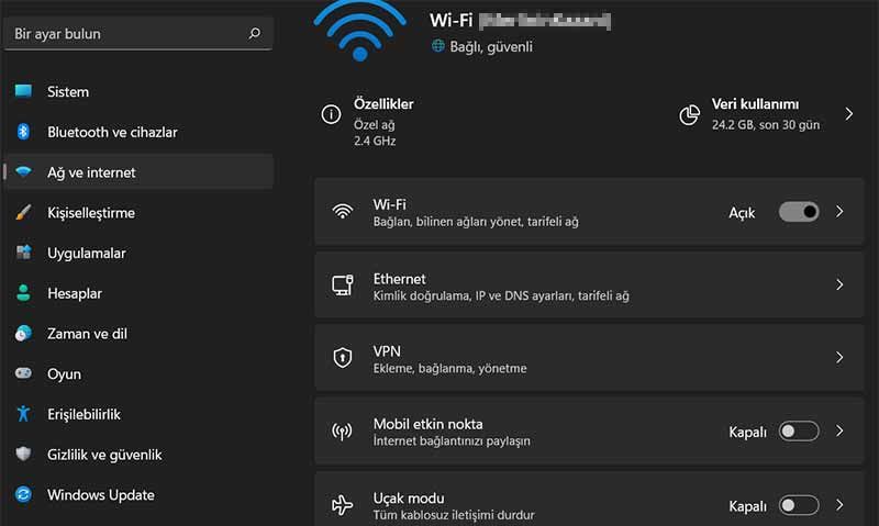 Ayarlar seçeneğini kullanarak Windows 11 Wi-Fi şifresini nasıl görüntüleyebilirsiniz? Ayarlar seçeneğini kullanarak Windows 11 Wi-Fi şifresini nasıl görüntüleyebilirsiniz?